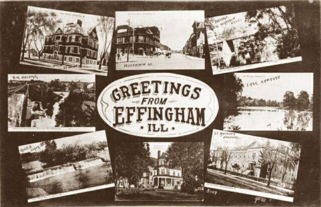 Effingham Post Cards